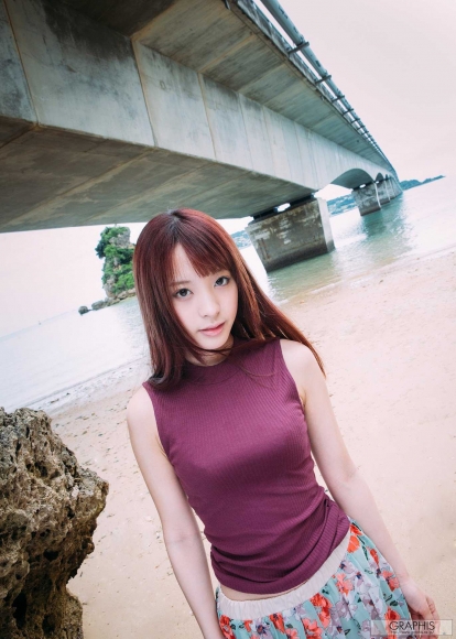 Popular SEXY beautiful girl Kana Momonogis Okinawa location hair nude picture032