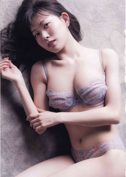 Former NMB48 Miyuki Watanabe Milky as an adult044