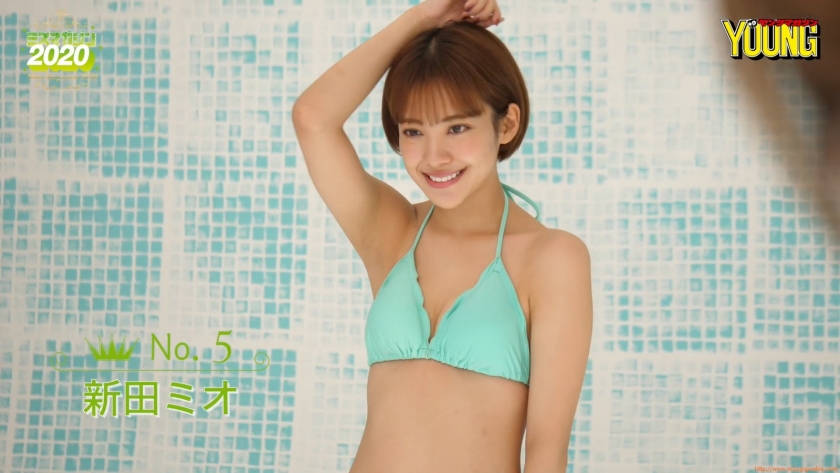 Miss Magazine 2020 Mio Nitta Introduction Video Swimsuit010