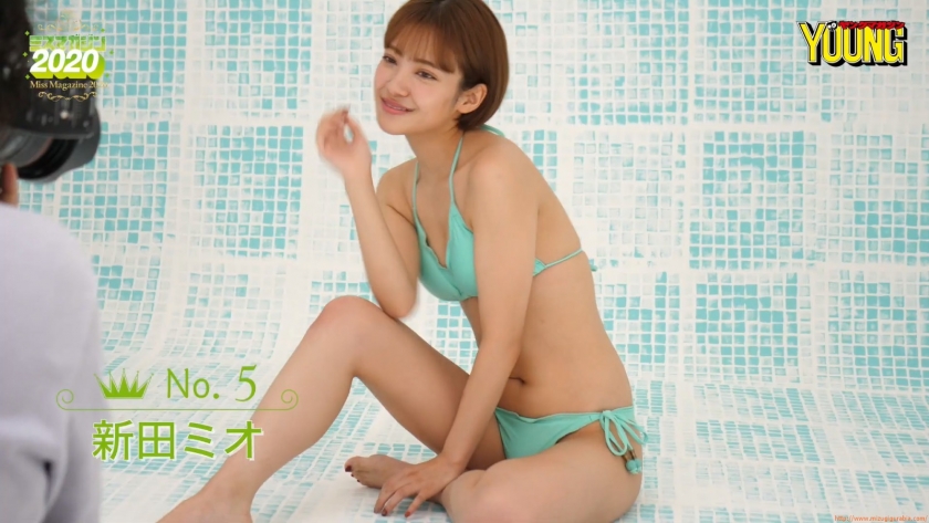 Miss Magazine 2020 Mio Nitta Introduction Video Swimsuit039