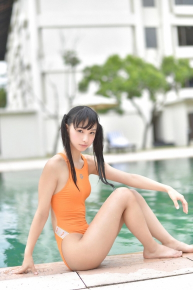 Sena Tsurumaki Swimsuit Gravurehh014