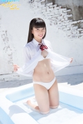Shinonome Sena gravure swimsuit image white bikini026