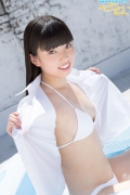 Shinonome Sena gravure swimsuit image white bikini029