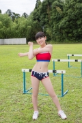 Beautiful girl in track and field club rew003