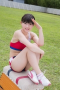 Beautiful girl in track and field club rew012