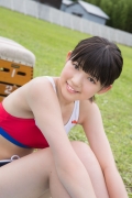 Beautiful girl in track and field club rew082