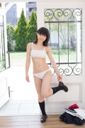 Risa Sawamura gravure swimsuit image Beautiful girl white bikini yellow bikini who took off uniform001