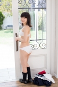 Risa Sawamura gravure swimsuit image Beautiful girl white bikini yellow bikini who took off uniform006