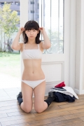 Risa Sawamura gravure swimsuit image Beautiful girl white bikini yellow bikini who took off uniform010