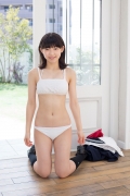 Risa Sawamura gravure swimsuit image Beautiful girl white bikini yellow bikini who took off uniform011
