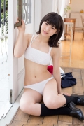 Risa Sawamura gravure swimsuit image Beautiful girl white bikini yellow bikini who took off uniform022