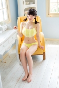 Risa Sawamura gravure swimsuit image Beautiful girl white bikini yellow bikini who took off uniform044