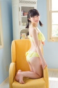Risa Sawamura gravure swimsuit image Beautiful girl white bikini yellow bikini who took off uniform050
