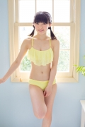 Risa Sawamura gravure swimsuit image Beautiful girl white bikini yellow bikini who took off uniform053