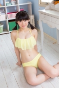 Risa Sawamura gravure swimsuit image Beautiful girl white bikini yellow bikini who took off uniform061