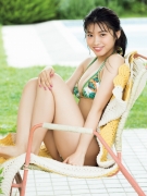Active high school girl Airi Furuta gravure swimsuit image015