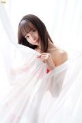 Slender beauty body Asuka Hanamura red tube top bikini003