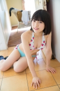 Healthy body that can play the sweet relationship of white skin x pink Risa Sawamura Swimsuit gravure009