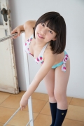 Healthy body that can play the sweet relationship of white skin x pink Risa Sawamura Swimsuit gravure034