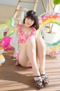 Risa Sawamura swimsuit bikini image summer mood at home005