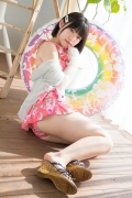 Risa Sawamura swimsuit bikini image summer mood at home006