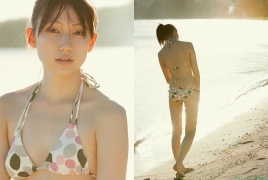 Amachan actress Ohno and swimsuit image016