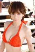 Actress Yumiko Shaku Swimsuit Gravure012
