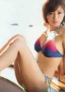 Actress Yumiko Shaku Swimsuit Gravure019