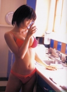 Actress Yumiko Shaku Swimsuit Gravure048