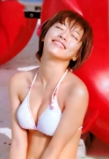Actress Yumiko Shaku Swimsuit Gravure060