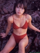 Actress Yumiko Shaku Swimsuit Gravure067