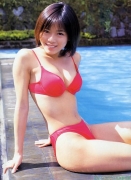 Actress Yumiko Shaku Swimsuit Gravure092