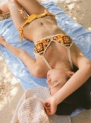 Umika Kawashima in high school Yellow Bikini Red Bikini Orange Bikini007
