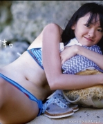 Yui Aragaki 17year-old first swimsuit with a dazzling real face005