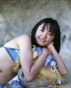 Yui Aragaki 17year-old first swimsuit with a dazzling real face006