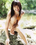 Yui Aragaki 17year-old first swimsuit with a dazzling real face012