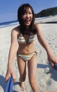 Yui Aragaki 17year-old first swimsuit with a dazzling real face015