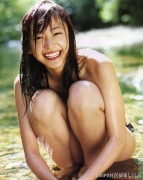 Yui Aragaki 17year-old first swimsuit with a dazzling real face022