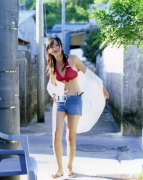 Yui Aragaki 17year-old first swimsuit with a dazzling real face042