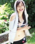 Yui Aragaki 17year-old first swimsuit with a dazzling real face047