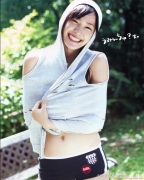 Yui Aragaki 17year-old first swimsuit with a dazzling real face051