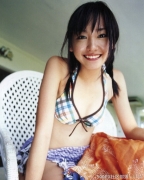 Yui Aragaki 17year-old first swimsuit with a dazzling real face066
