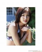 Yui Aragaki 17year-old first swimsuit with a dazzling real face087