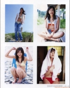 Yui Aragaki 17year-old first swimsuit with a dazzling real face090