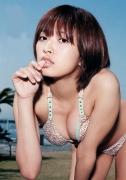 Natsuna gravure swimsuit bikini picture first thing to do is to take off053