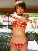 Natsuna gravure swimsuit bikini picture first thing to do is to take off096