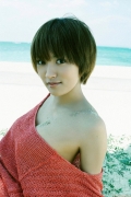Natsuna gravure swimsuit bikini picture first thing to do is to take off121