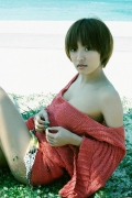 Natsuna gravure swimsuit bikini picture first thing to do is to take off124
