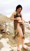 Yukie Nakama swimsuit gravure in her youth005