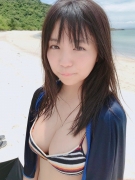 Yuno Ohara gravure swimsuit picture to be healed by a tropical girl073